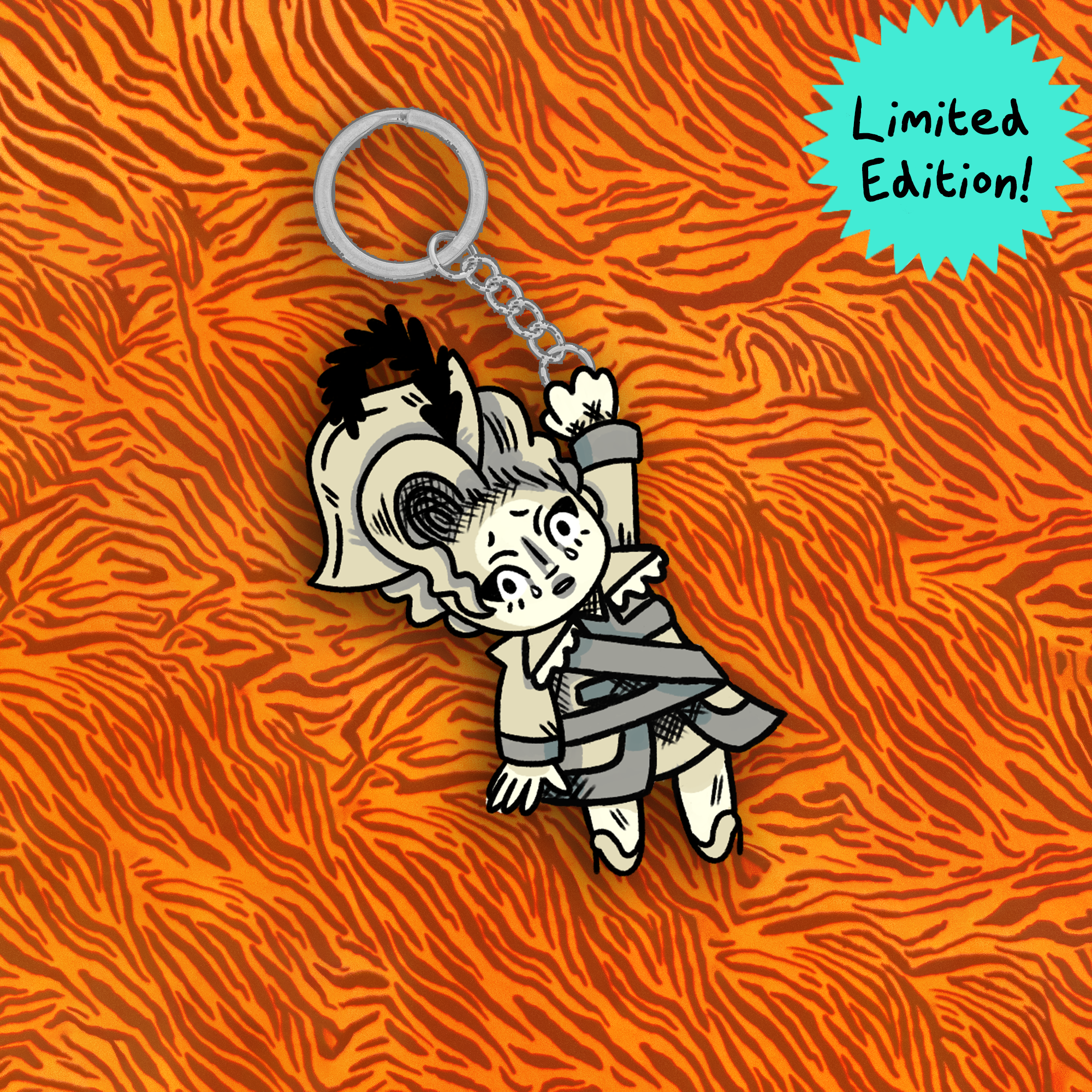 "GET UP SALLY!" LIMITED EDITION KEYCHAIN